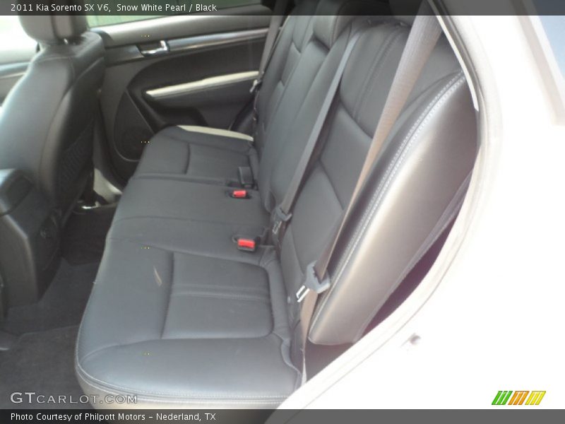  2011 Sorento SX V6 Black Interior