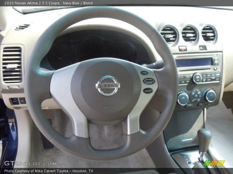 Navy Blue / Blond 2010 Nissan Altima 2.5 S Coupe