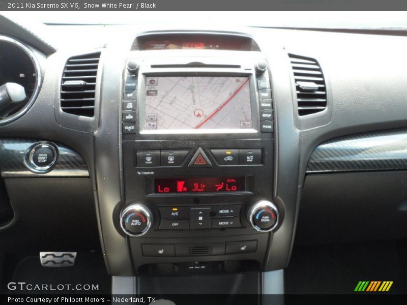Navigation of 2011 Sorento SX V6