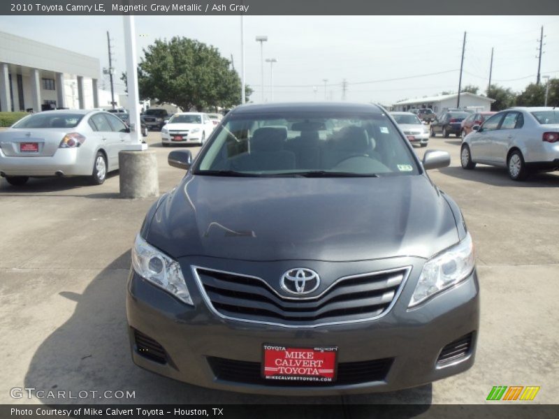 Magnetic Gray Metallic / Ash Gray 2010 Toyota Camry LE