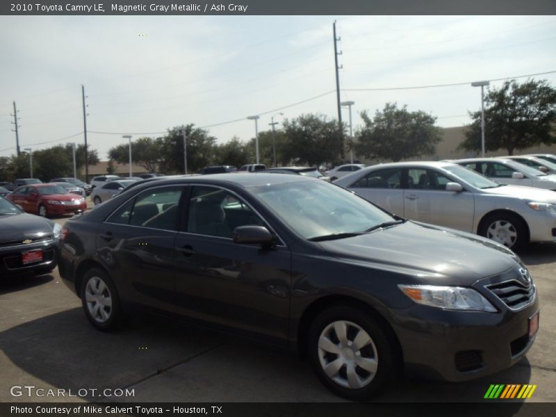 Magnetic Gray Metallic / Ash Gray 2010 Toyota Camry LE