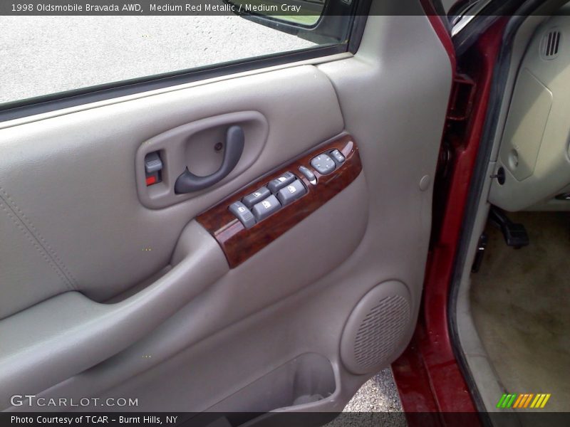 Medium Red Metallic / Medium Gray 1998 Oldsmobile Bravada AWD