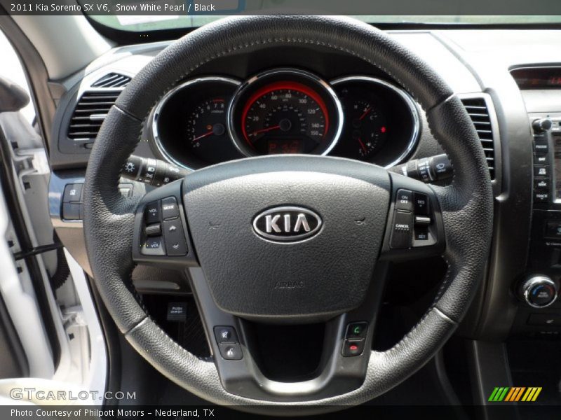  2011 Sorento SX V6 Steering Wheel