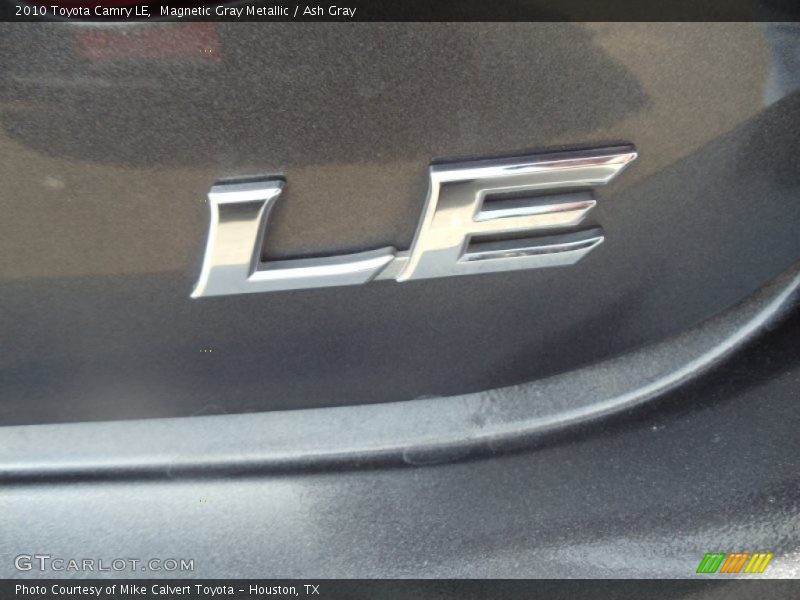 Magnetic Gray Metallic / Ash Gray 2010 Toyota Camry LE