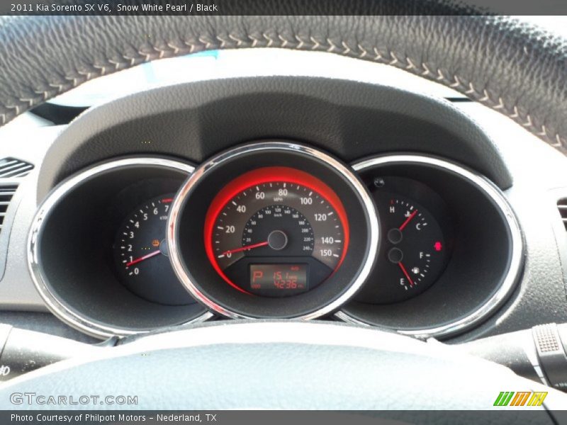 2011 Sorento SX V6 SX V6 Gauges