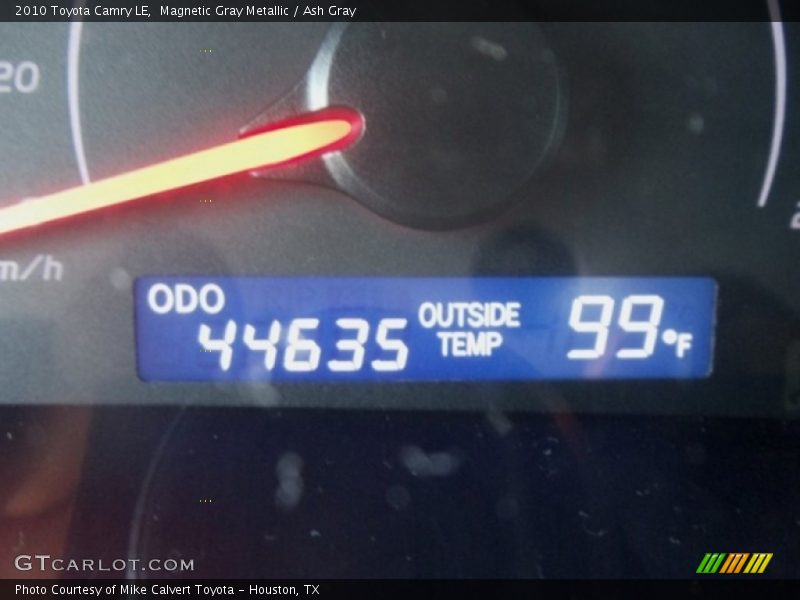 Magnetic Gray Metallic / Ash Gray 2010 Toyota Camry LE