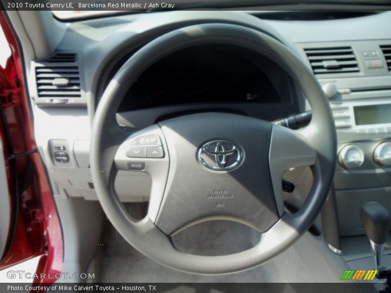 Barcelona Red Metallic / Ash Gray 2010 Toyota Camry LE