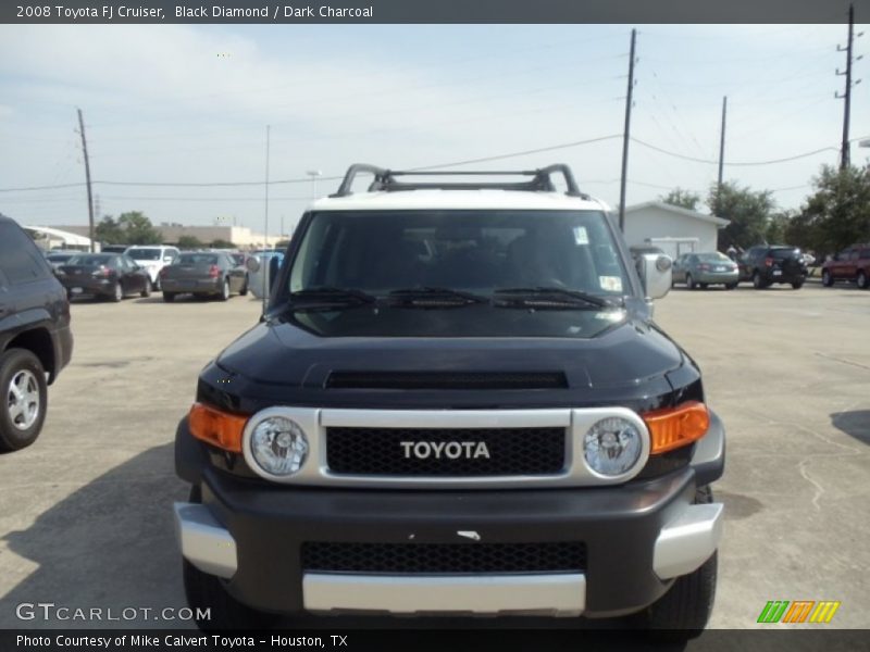 Black Diamond / Dark Charcoal 2008 Toyota FJ Cruiser