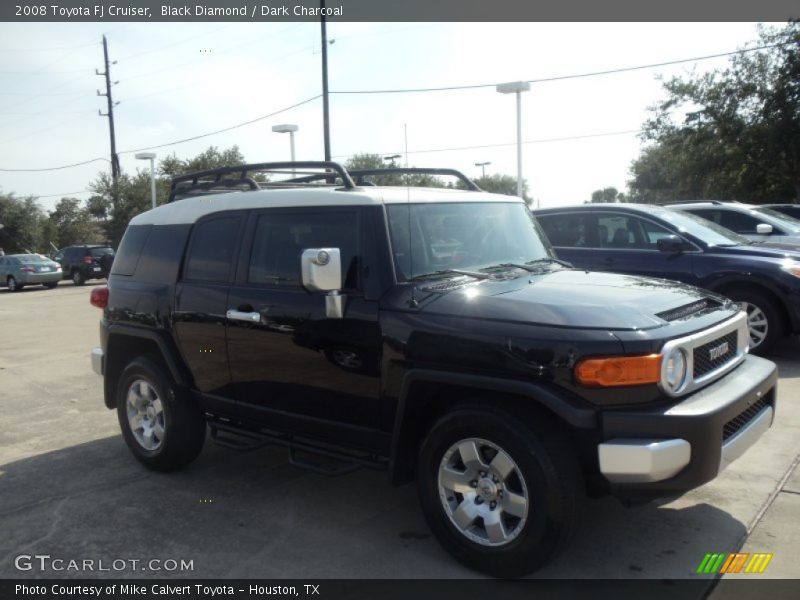 Black Diamond / Dark Charcoal 2008 Toyota FJ Cruiser