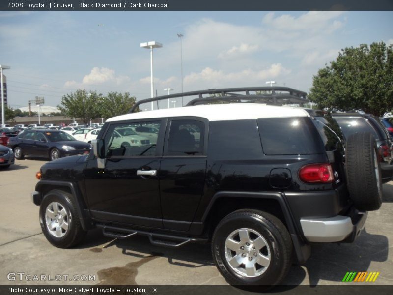 Black Diamond / Dark Charcoal 2008 Toyota FJ Cruiser