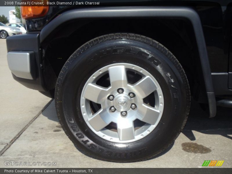 Black Diamond / Dark Charcoal 2008 Toyota FJ Cruiser