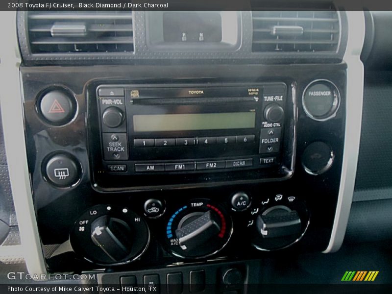 Black Diamond / Dark Charcoal 2008 Toyota FJ Cruiser