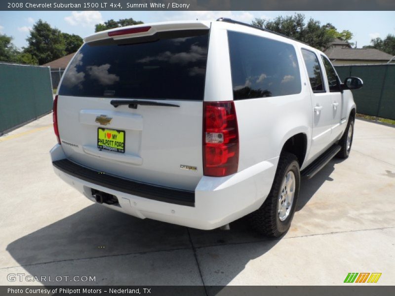 Summit White / Ebony 2008 Chevrolet Suburban 1500 LT 4x4
