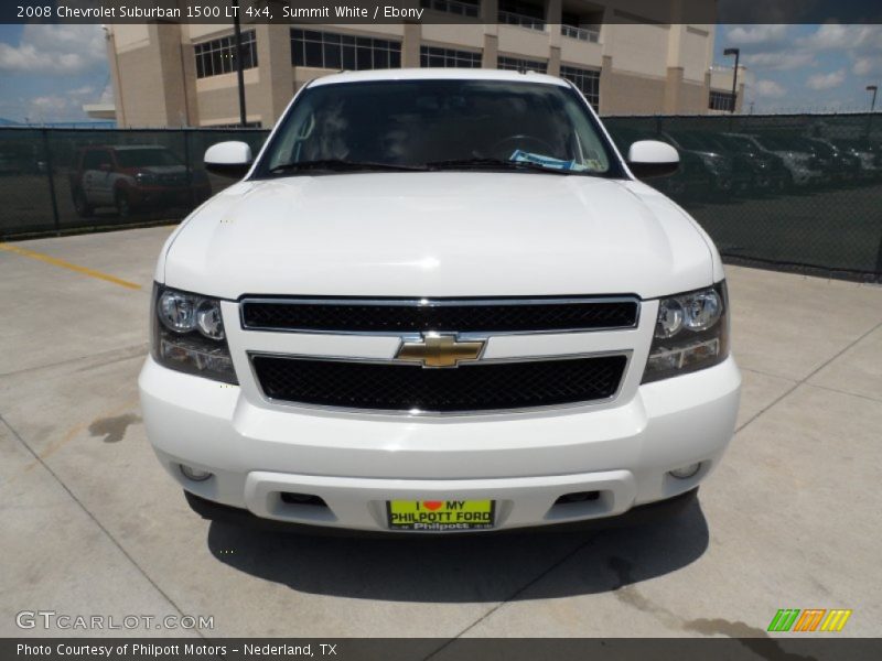 Summit White / Ebony 2008 Chevrolet Suburban 1500 LT 4x4