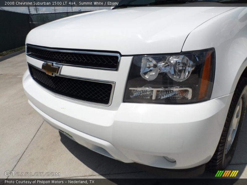 Summit White / Ebony 2008 Chevrolet Suburban 1500 LT 4x4
