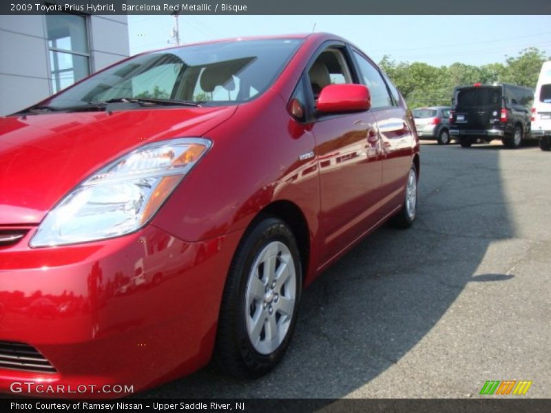 Barcelona Red Metallic / Bisque 2009 Toyota Prius Hybrid