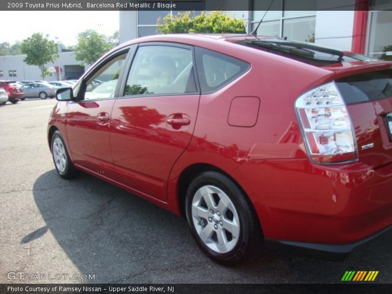 Barcelona Red Metallic / Bisque 2009 Toyota Prius Hybrid