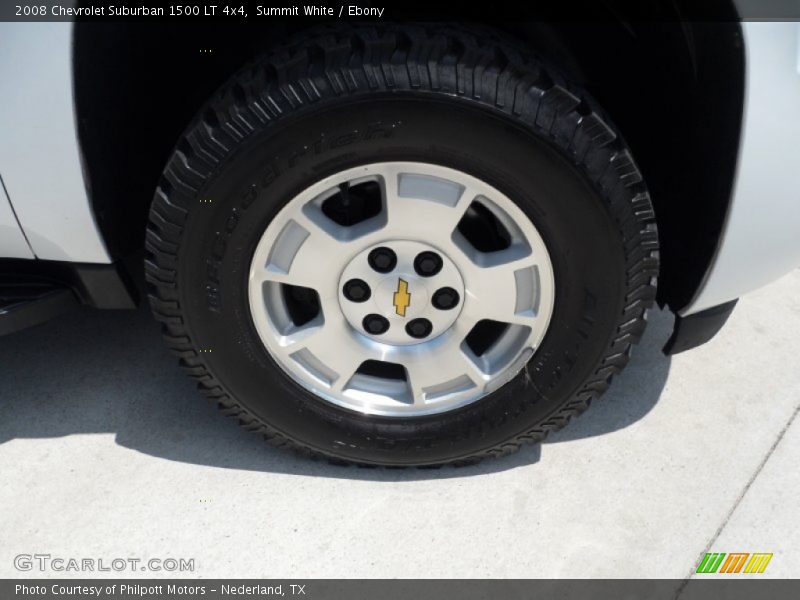 Summit White / Ebony 2008 Chevrolet Suburban 1500 LT 4x4