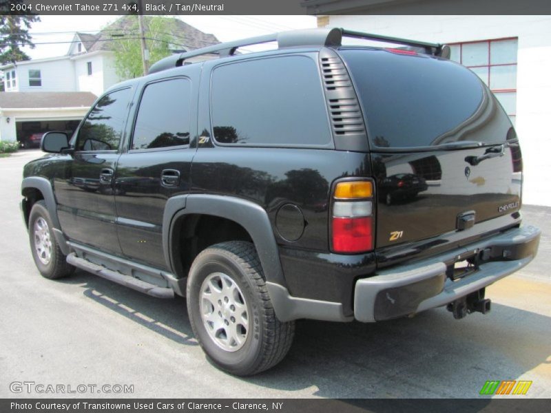 Black / Tan/Neutral 2004 Chevrolet Tahoe Z71 4x4