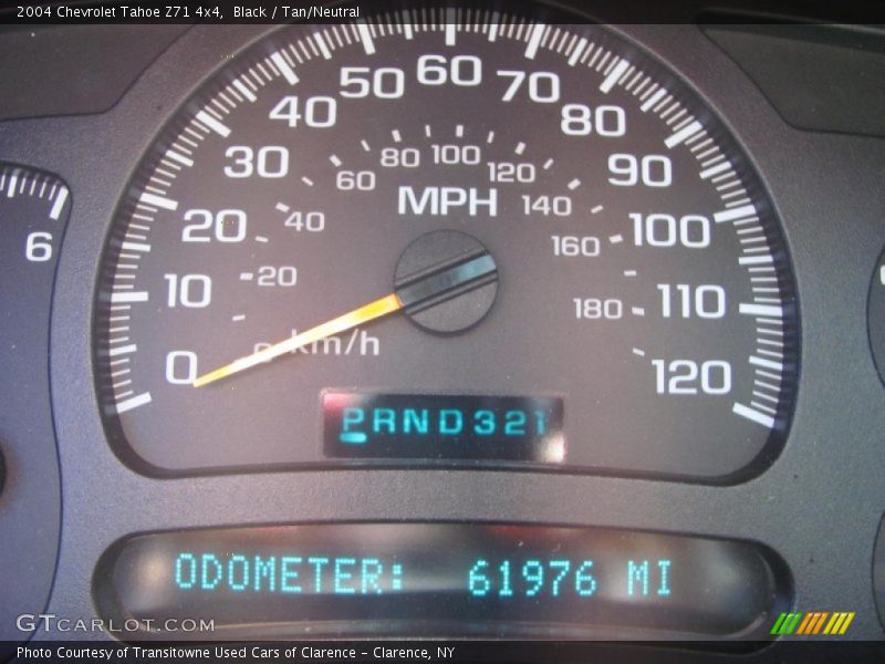 Black / Tan/Neutral 2004 Chevrolet Tahoe Z71 4x4