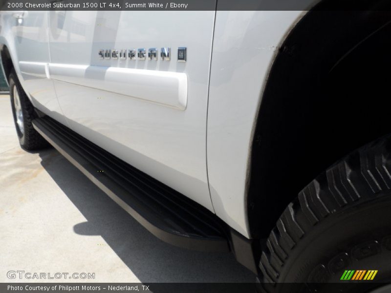 Summit White / Ebony 2008 Chevrolet Suburban 1500 LT 4x4