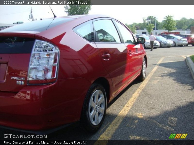 Barcelona Red Metallic / Bisque 2009 Toyota Prius Hybrid