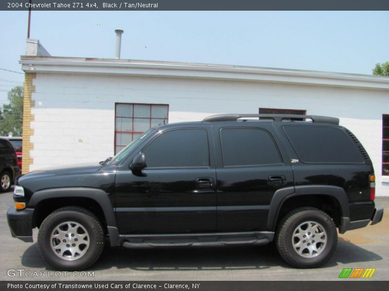 Black / Tan/Neutral 2004 Chevrolet Tahoe Z71 4x4