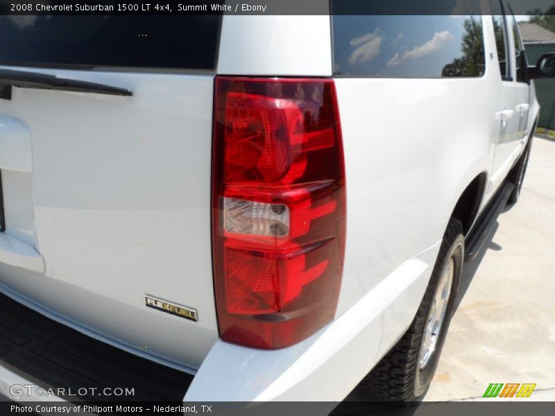 Summit White / Ebony 2008 Chevrolet Suburban 1500 LT 4x4