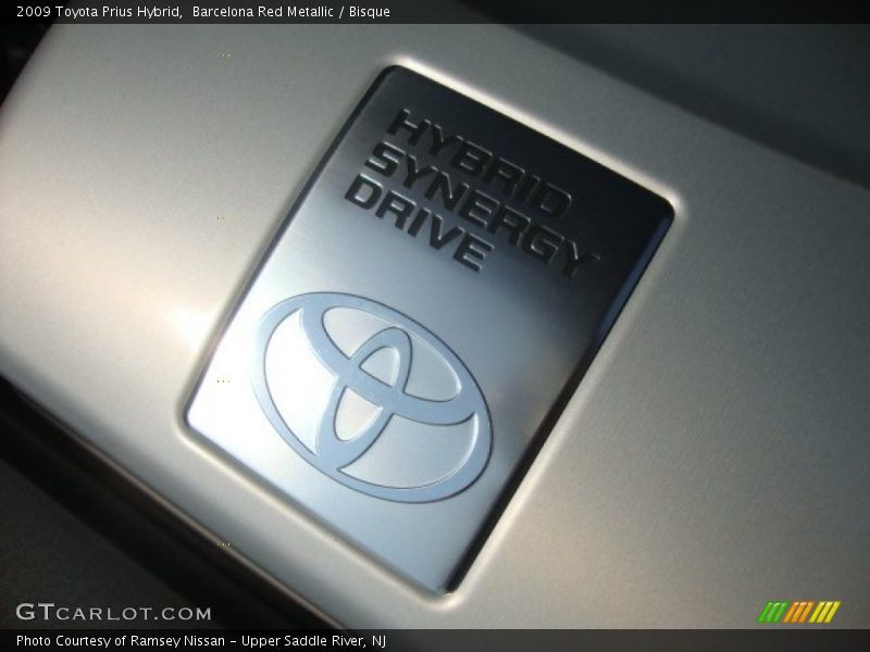 Barcelona Red Metallic / Bisque 2009 Toyota Prius Hybrid