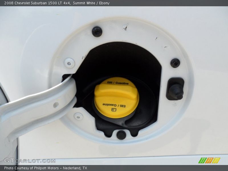 Summit White / Ebony 2008 Chevrolet Suburban 1500 LT 4x4