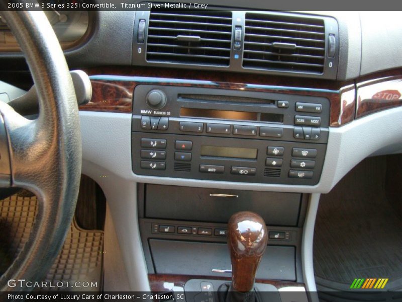 Titanium Silver Metallic / Grey 2005 BMW 3 Series 325i Convertible