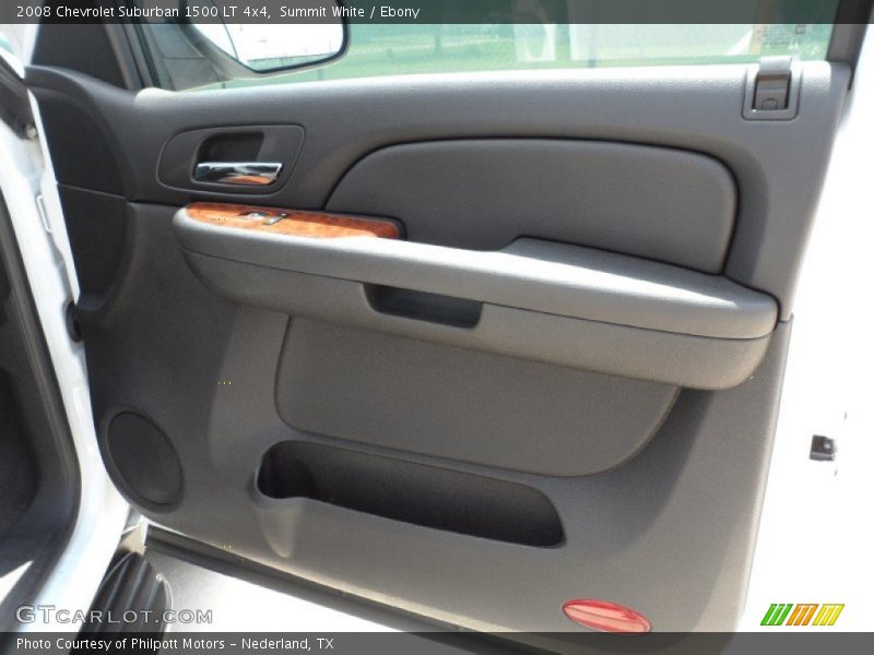 Summit White / Ebony 2008 Chevrolet Suburban 1500 LT 4x4