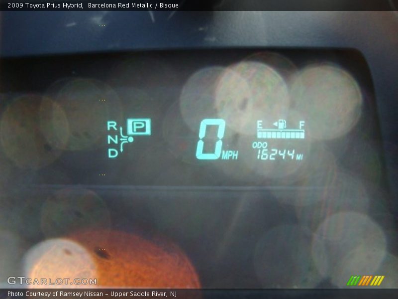 Barcelona Red Metallic / Bisque 2009 Toyota Prius Hybrid