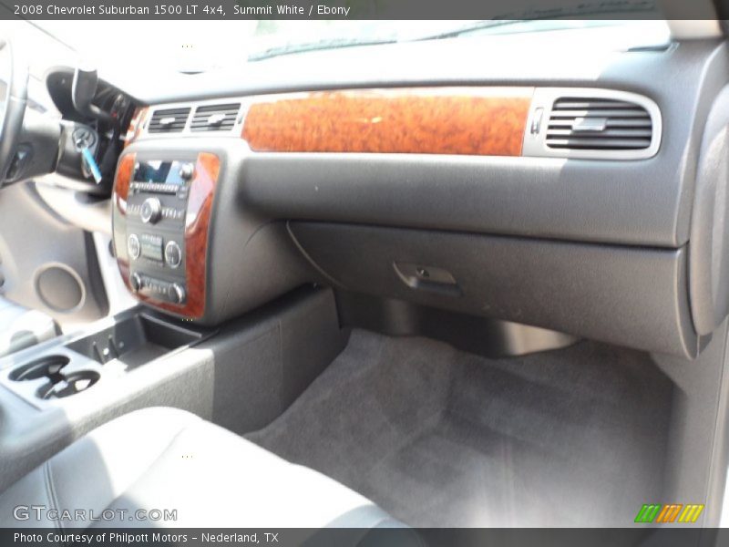 Summit White / Ebony 2008 Chevrolet Suburban 1500 LT 4x4