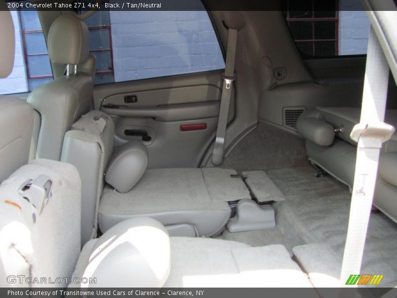 Black / Tan/Neutral 2004 Chevrolet Tahoe Z71 4x4