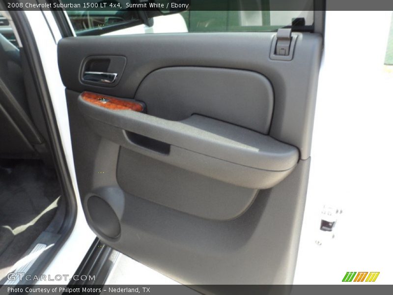 Summit White / Ebony 2008 Chevrolet Suburban 1500 LT 4x4