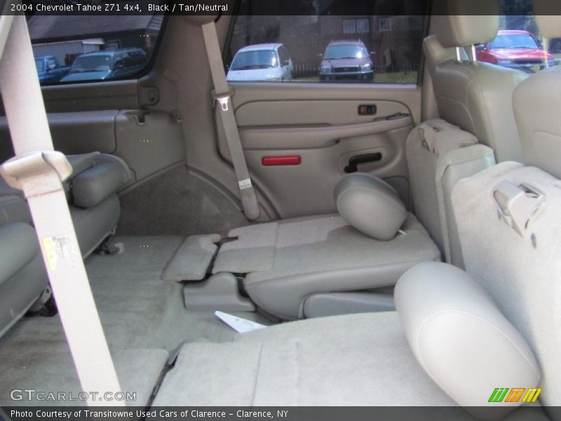 Black / Tan/Neutral 2004 Chevrolet Tahoe Z71 4x4