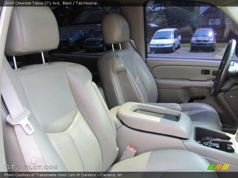 Black / Tan/Neutral 2004 Chevrolet Tahoe Z71 4x4