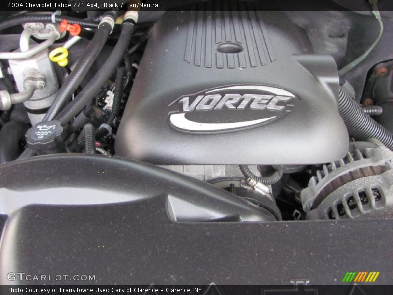 Black / Tan/Neutral 2004 Chevrolet Tahoe Z71 4x4