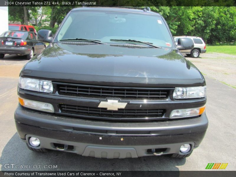 Black / Tan/Neutral 2004 Chevrolet Tahoe Z71 4x4