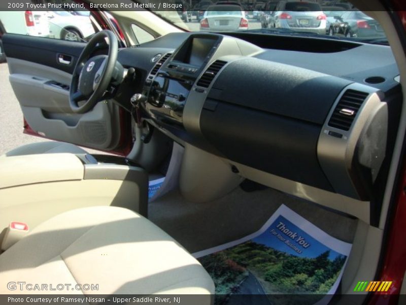 Barcelona Red Metallic / Bisque 2009 Toyota Prius Hybrid