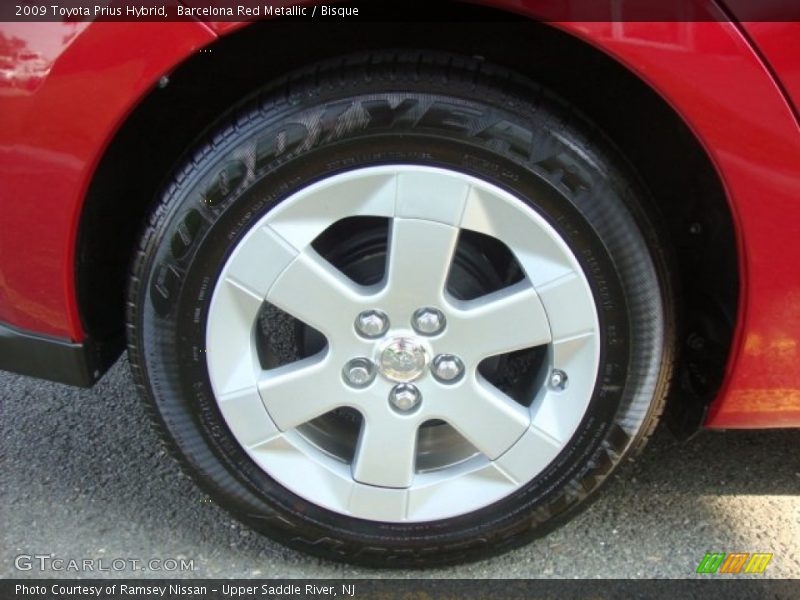 Barcelona Red Metallic / Bisque 2009 Toyota Prius Hybrid