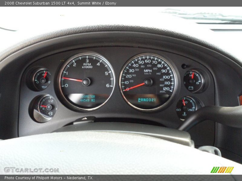  2008 Suburban 1500 LT 4x4 1500 LT 4x4 Gauges