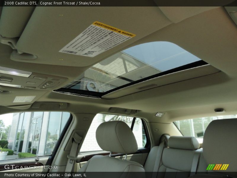Cognac Frost Tricoat / Shale/Cocoa 2008 Cadillac DTS