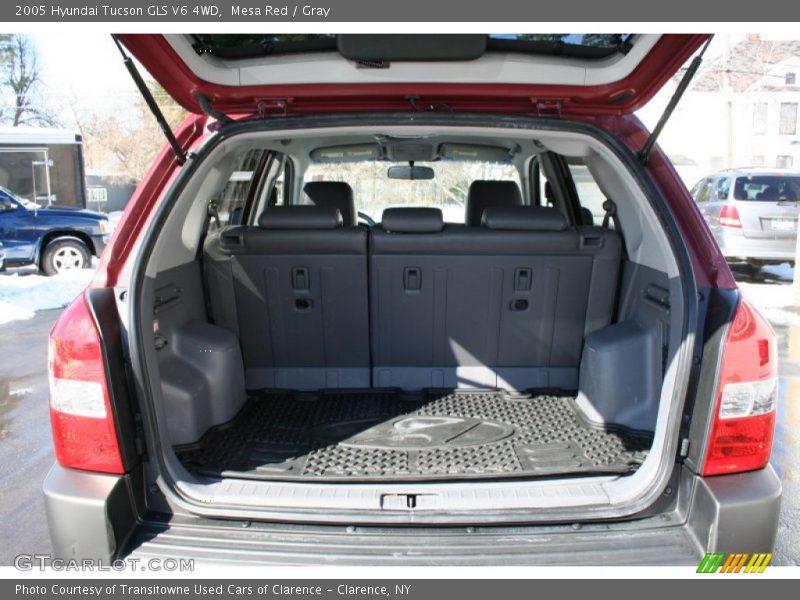 Mesa Red / Gray 2005 Hyundai Tucson GLS V6 4WD