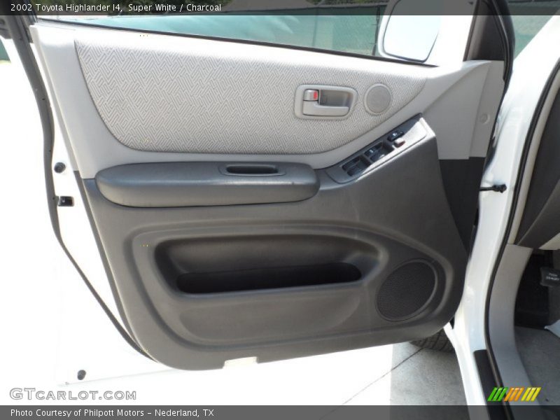 Door Panel of 2002 Highlander I4