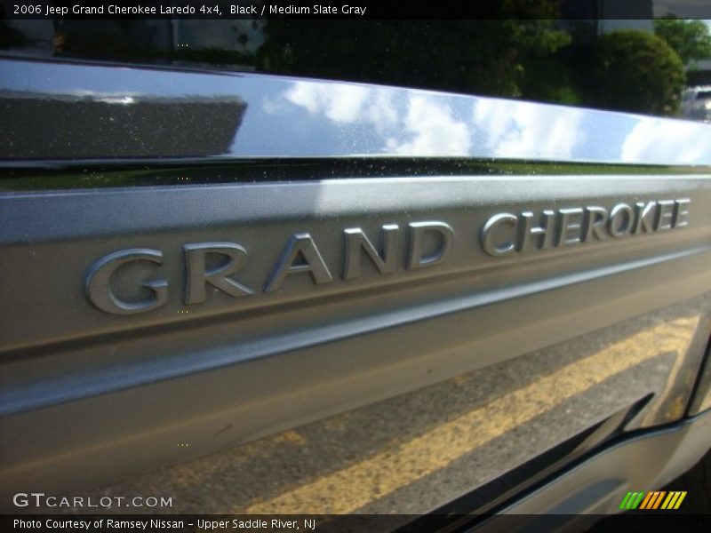 Black / Medium Slate Gray 2006 Jeep Grand Cherokee Laredo 4x4