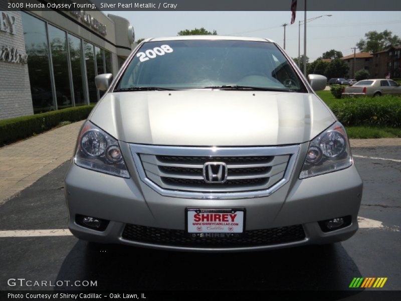 Silver Pearl Metallic / Gray 2008 Honda Odyssey Touring