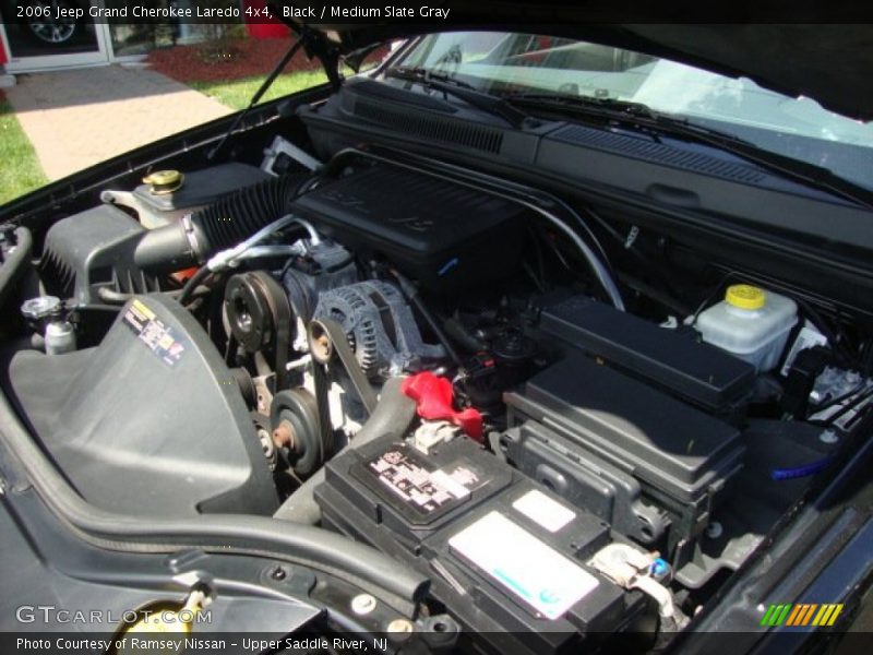 Black / Medium Slate Gray 2006 Jeep Grand Cherokee Laredo 4x4