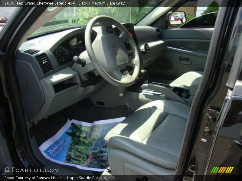 Black / Medium Slate Gray 2006 Jeep Grand Cherokee Laredo 4x4
